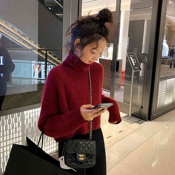 women's sweaters spring short sweater soft ladies turtel neck base color loose female mixed knit js2g, White;black
women's sweaters spring short sweater soft ladies turtel neck base color loose female mixed knit js2g, White;black