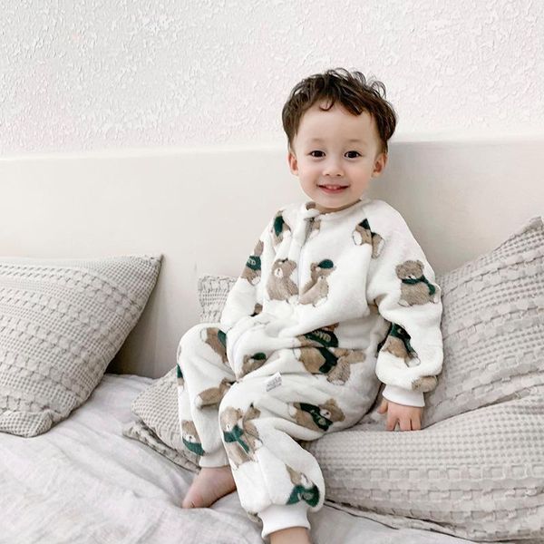 pajamas spring autumn and winter children's one-piece flannel thicken boys girls home clothes fleece baby blanket sleepers, Blue;red
pajamas spring autumn and winter children's one-piece flannel thicken boys girls home clothes fleece baby blanket sleepers, Blue;red