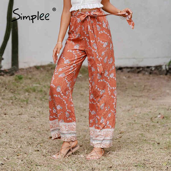 boho ethnic style women floral print spring idyllic lady sash wide leg pants female elegant holiday trousers 210414, Black;white
boho ethnic style women floral print spring idyllic lady sash wide leg pants female elegant holiday trousers 210414, Black;white