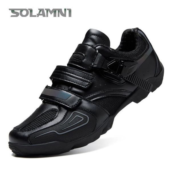 cycling footwear bicycle shoes men mtb self-locking bike sneakers mountain road racing rubber sport walking ultralight, Black
cycling footwear bicycle shoes men mtb self-locking bike sneakers mountain road racing rubber sport walking ultralight, Black