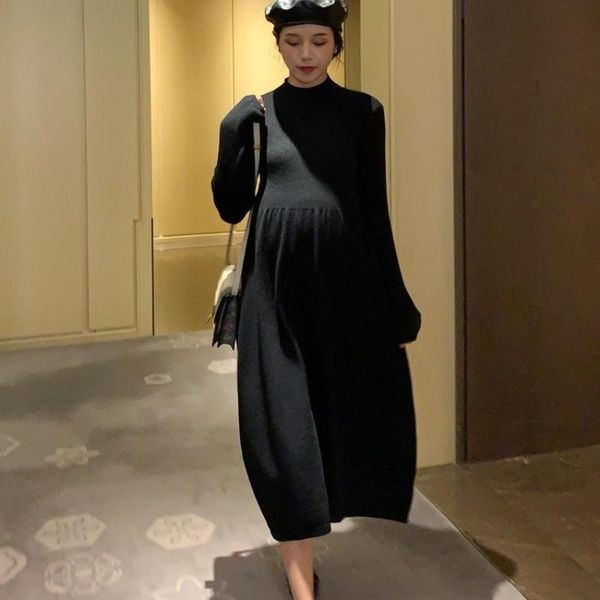 maternity dresses pregnant women plus size sweater dress bottoming long skirt autumn casual style knitted, White
maternity dresses pregnant women plus size sweater dress bottoming long skirt autumn casual style knitted, White
