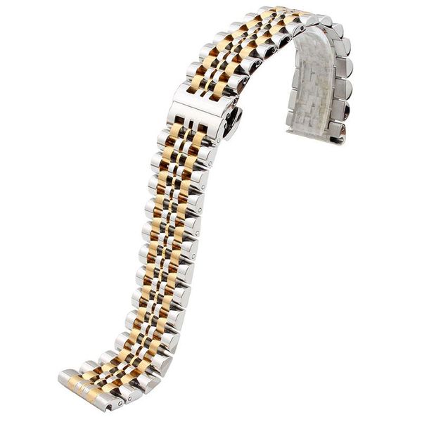 watch bands 22mm silver/black stainless steel band folding clasp with safety solid watches strap for men replacement bracelet, Black;brown
watch bands 22mm silver/black stainless steel band folding clasp with safety solid watches strap for men replacement bracelet, Black;brown