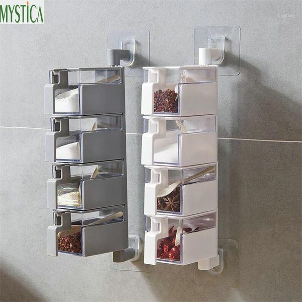 storage bottles & jars kitchen seasoning rack multi-layer condiments holder wall hanging spice store stand rotatable salt sugar organizer sh
storage bottles & jars kitchen seasoning rack multi-layer condiments holder wall hanging spice store stand rotatable salt sugar organizer sh