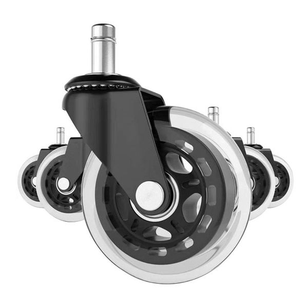 chair covers 5pcs office caster wheels 2.5 /3 inch mute pu swivel rubber replacement soft safe rollers furniture hardware
chair covers 5pcs office caster wheels 2.5 /3 inch mute pu swivel rubber replacement soft safe rollers furniture hardware