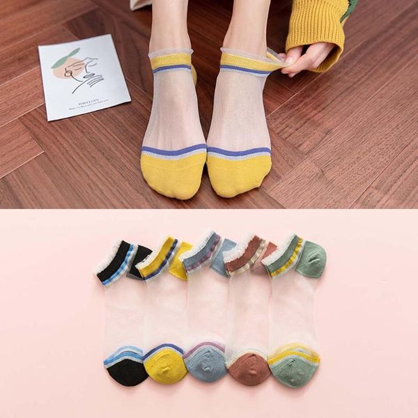 socks & hosiery 1 pair summer strip glass silk female boat breathable ankle transparent lace short, Black;white
socks & hosiery 1 pair summer strip glass silk female boat breathable ankle transparent lace short, Black;white