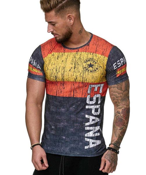 men's t-shirts graphic fashion spain 3d printed mens fitness hip hop tees street wear cool short sleeves tshirt, White;black
men's t-shirts graphic fashion spain 3d printed mens fitness hip hop tees street wear cool short sleeves tshirt, White;black