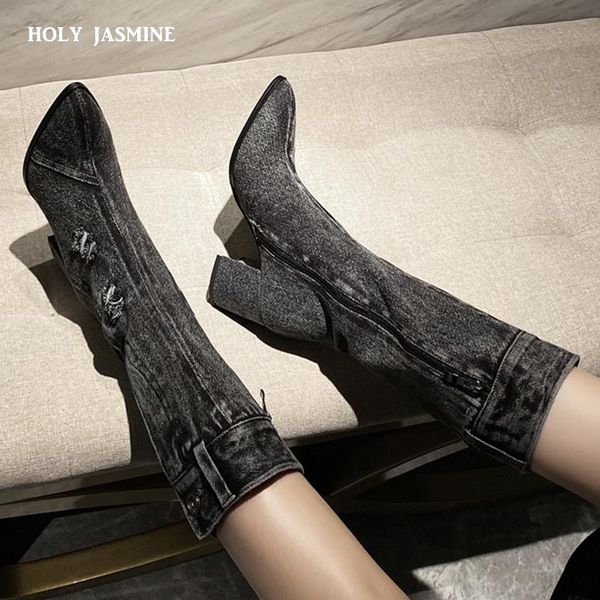 boots jean women's ankletube women short boot winter mid heel denim 2021 lady stylish jeans zipper shoes cowboy, Black
boots jean women's ankletube women short boot winter mid heel denim 2021 lady stylish jeans zipper shoes cowboy, Black