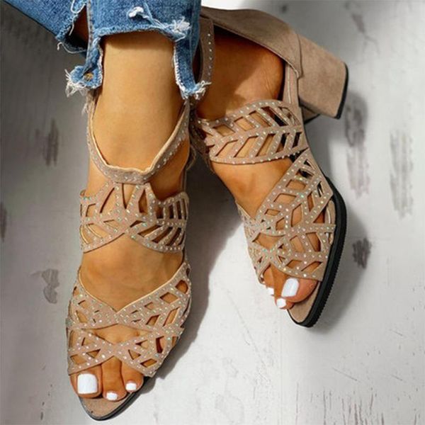 ladies slip-on buckle shoes vintage hollow out sandals 2021 artificial open toe wedding pumps women sandalias d30, Black
ladies slip-on buckle shoes vintage hollow out sandals 2021 artificial open toe wedding pumps women sandalias d30, Black