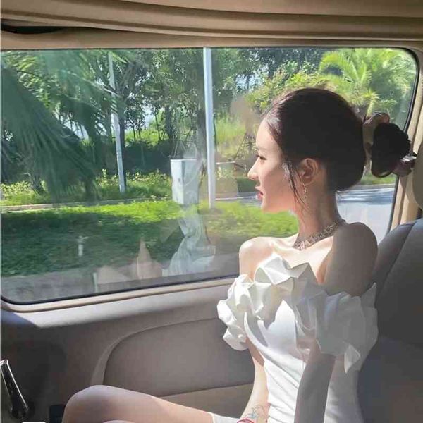women's knits & tees satin white sleeveless ruffles short summer women vacation robe off shoulder slash neck beach sun 2021 t
women's knits & tees satin white sleeveless ruffles short summer women vacation robe off shoulder slash neck beach sun 2021 t