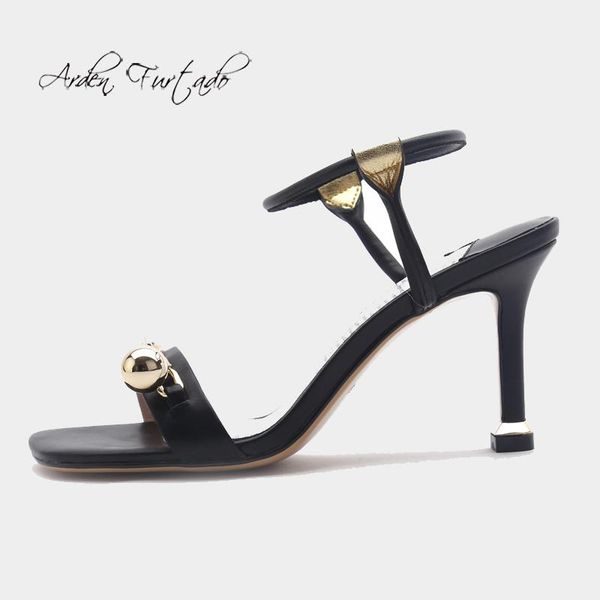 sandals arden furtado 2021 summer fashion women's shoes white elegant genuine leather stilettos heels 40, Black
sandals arden furtado 2021 summer fashion women's shoes white elegant genuine leather stilettos heels 40, Black