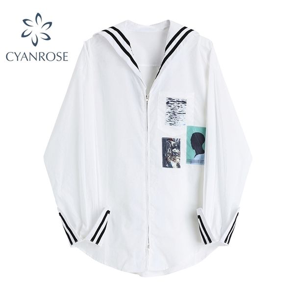 zipper cardigan white blouses and shirts for women long sleeve sailor collar oversized female relax baggy streetwear 210515
zipper cardigan white blouses and shirts for women long sleeve sailor collar oversized female relax baggy streetwear 210515