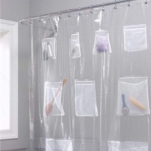 shower curtains transparent waterproof curtain bathroom pocket with mesh pockets for
shower curtains transparent waterproof curtain bathroom pocket with mesh pockets for
