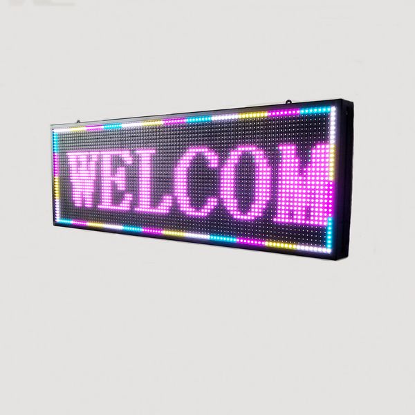 p10mm outdoor 39x 14-inch led signs full color scrolling message display programmable usb control high brightness advertising board
p10mm outdoor 39x 14-inch led signs full color scrolling message display programmable usb control high brightness advertising board