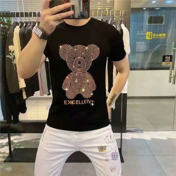 men's t-shirts classic the neck-neck version of original male chic bright black diamond hip-hop street shirt comfortable fashion 24fk, White;black
men's t-shirts classic the neck-neck version of original male chic bright black diamond hip-hop street shirt comfortable fashion 24fk, White;black