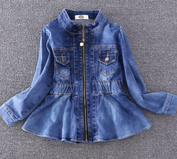 jackets fashion spring autumn children clothing outerwear girls casual denim jacket kids pleated ruffles coat 3-9years baby girl clothes, Blue;gray
jackets fashion spring autumn children clothing outerwear girls casual denim jacket kids pleated ruffles coat 3-9years baby girl clothes, Blue;gray