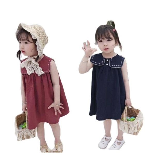 summer girls' dresses casual thin cotton sleeveless dress children's clothing 2-6 years girl's, Red;yellow
summer girls' dresses casual thin cotton sleeveless dress children's clothing 2-6 years girl's, Red;yellow