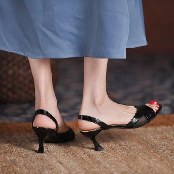 sandals women summer fashion women's 2021 open toe hight heels thin high heel slippers casual shoes, Black
sandals women summer fashion women's 2021 open toe hight heels thin high heel slippers casual shoes, Black