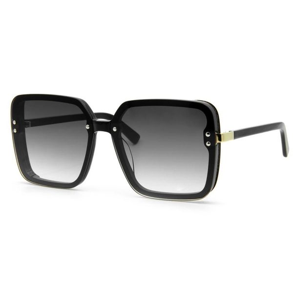 sunglasses 2021 retro big frame gradient female personality plate fashion decoration uv protection, White;black
sunglasses 2021 retro big frame gradient female personality plate fashion decoration uv protection, White;black