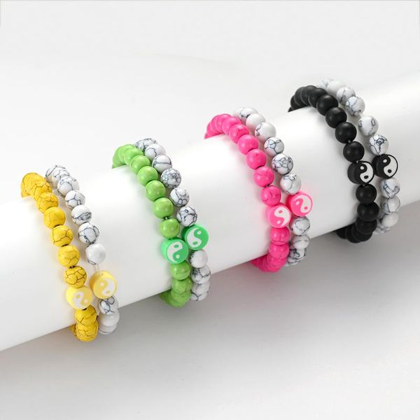 beaded, strands 2pcs/set couple bracelet classic natural stone white and black taichi yin yang beads bracelets for men women friend
beaded, strands 2pcs/set couple bracelet classic natural stone white and black taichi yin yang beads bracelets for men women friend