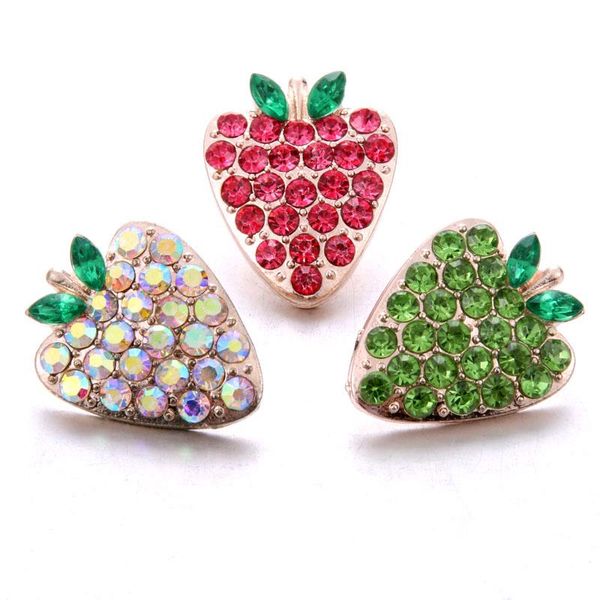 charm bracelets 10pcs/lot 18mm snap jewelry fruit strawberry rhinestone button for necklaces diy, Golden;silver
charm bracelets 10pcs/lot 18mm snap jewelry fruit strawberry rhinestone button for necklaces diy, Golden;silver