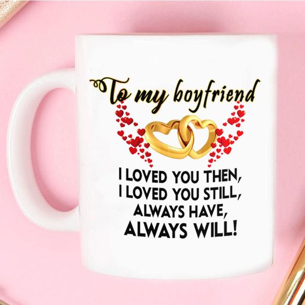 mugs to my boyfriend or girlfriend gift couples lover birthday tea milk cup and mug
mugs to my boyfriend or girlfriend gift couples lover birthday tea milk cup and mug