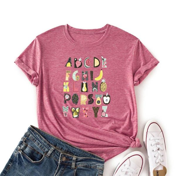 women's t-shirt women o neck short sleeve casual 2021 summer cotton t-shirts alphabet graphic tee shirts female clothes streetwear, White
women's t-shirt women o neck short sleeve casual 2021 summer cotton t-shirts alphabet graphic tee shirts female clothes streetwear, White