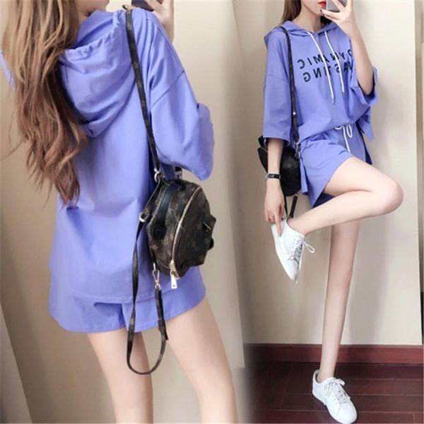 women's tracksuits sports shorts set fashion summer loose casual running sportswear high two-piece, Gray
women's tracksuits sports shorts set fashion summer loose casual running sportswear high two-piece, Gray