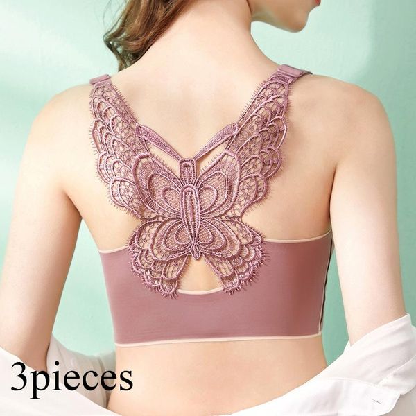yoga outfit 3pcs/set plus size latex underwear women butterfly beautiful back no steel ring gathering comfortable vest-style bra
yoga outfit 3pcs/set plus size latex underwear women butterfly beautiful back no steel ring gathering comfortable vest-style bra