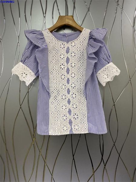 men's casual shirts 2021 spring hollow small round neck lace simple half-sleeved shirt women, White;black
men's casual shirts 2021 spring hollow small round neck lace simple half-sleeved shirt women, White;black