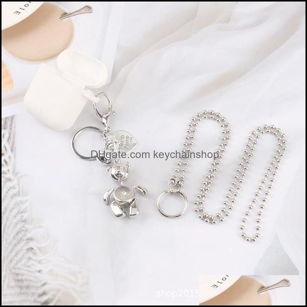 keychains fashion accessories cartoon alloy three-nsional bear key chain sier small bell unique love metal lovers bag decoration drop delive, Silver
keychains fashion accessories cartoon alloy three-nsional bear key chain sier small bell unique love metal lovers bag decoration drop delive, Silver
