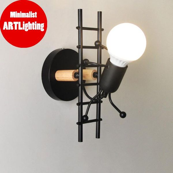 wall lamp iron led lights creative metal cartoon robot sconce bedroom light children room luminaire e27
wall lamp iron led lights creative metal cartoon robot sconce bedroom light children room luminaire e27