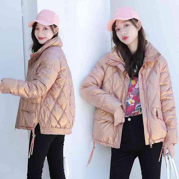 2021 winter new korean down cotton padded jacket women's loose literature and art medium long fashion temperament bright bread, Black
2021 winter new korean down cotton padded jacket women's loose literature and art medium long fashion temperament bright bread, Black