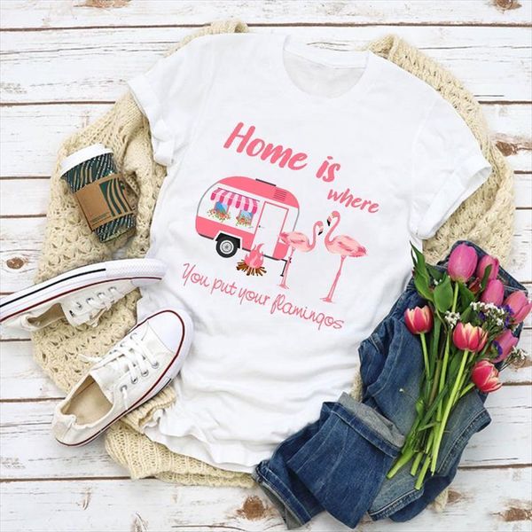 and women graphic flamingo mens camper truck 90s fashion summer lady clothes womens clothing tee female, White;black
and women graphic flamingo mens camper truck 90s fashion summer lady clothes womens clothing tee female, White;black