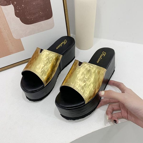 women's slippers, wedges platform comfortable sandals and slippers summer sponge cake sole beach shoes, durable classic, Black
women's slippers, wedges platform comfortable sandals and slippers summer sponge cake sole beach shoes, durable classic, Black