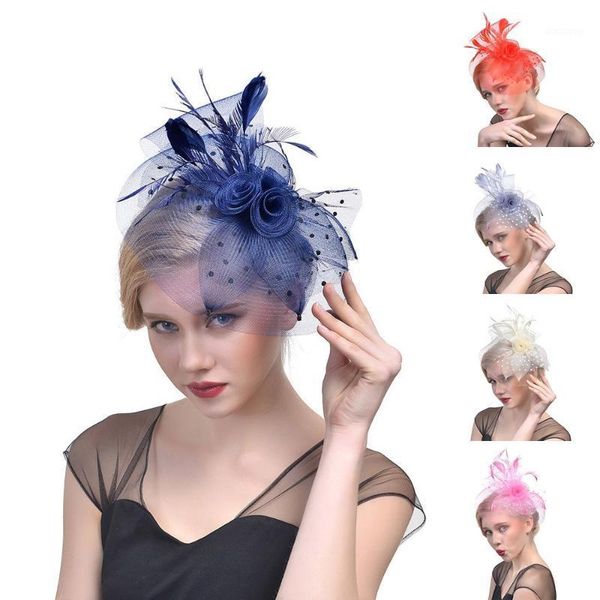 wedding accessories bridal headdress hats vintage women flower mesh ribbons feathers party hat headwear chapeus de noiva1
wedding accessories bridal headdress hats vintage women flower mesh ribbons feathers party hat headwear chapeus de noiva1