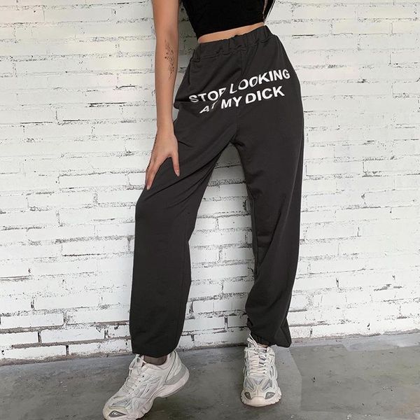 women's pants & capris sweat pant letter print pantalon mujer cotton joggers women high waist black casual trouser hip hop funny sweatp, Black;white
women's pants & capris sweat pant letter print pantalon mujer cotton joggers women high waist black casual trouser hip hop funny sweatp, Black;white