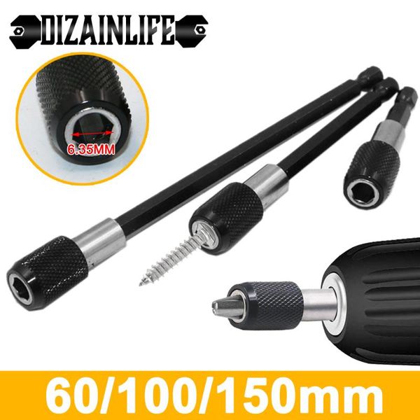 hand tools 1/4'' 60/100/150mm hex shank quick release screwdriver precision magnetic holder bit set with adjustable collar extensi
hand tools 1/4'' 60/100/150mm hex shank quick release screwdriver precision magnetic holder bit set with adjustable collar extensi