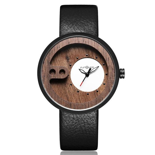 wristwatches wood watch men unique dial creative wooden quartz leather luxury wrist 2021 fashion casual clock, Slivery;brown
wristwatches wood watch men unique dial creative wooden quartz leather luxury wrist 2021 fashion casual clock, Slivery;brown