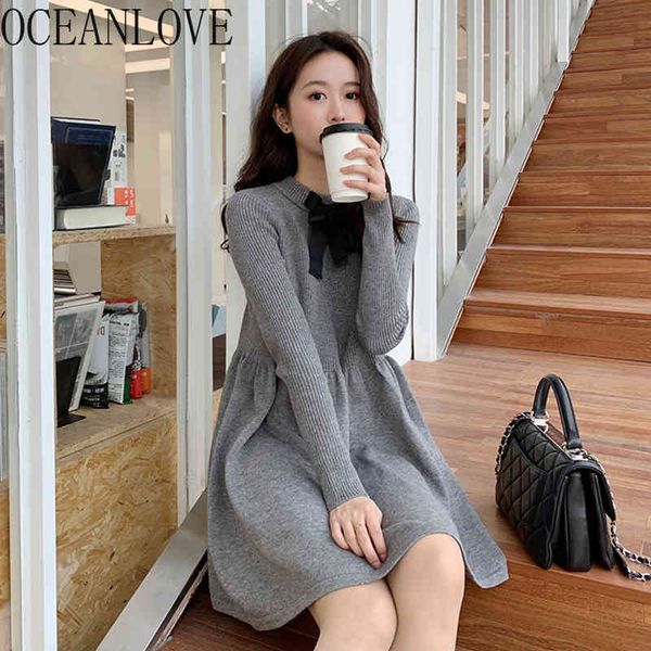 knitted vestidos de mujer solid bow spring a-line woman dresses sweet student high waist femme robes 19450 210415, Black;gray
knitted vestidos de mujer solid bow spring a-line woman dresses sweet student high waist femme robes 19450 210415, Black;gray