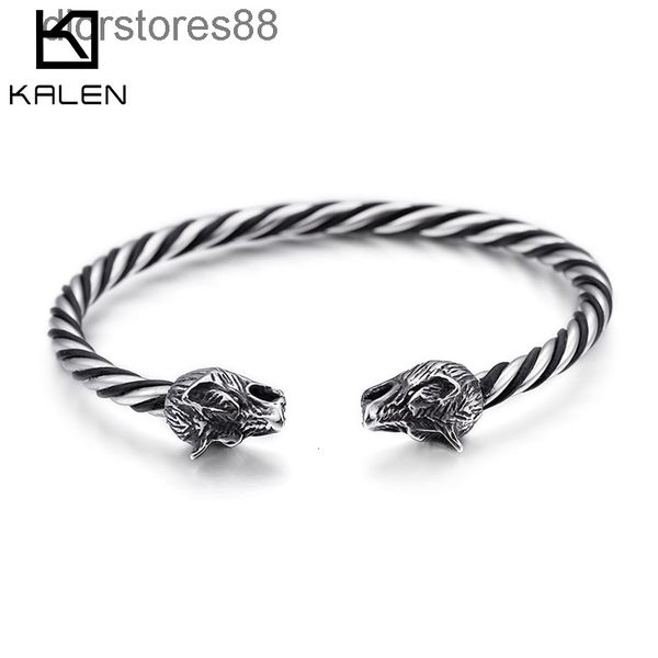 bangles bracelet stainless steel men's lion head animal fashion punk titanium, Black
bangles bracelet stainless steel men's lion head animal fashion punk titanium, Black