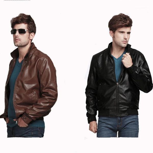 men's fur & faux motorcycle leather jackets men coats plus size 3xl short slim long sleeve male business casual outwear lx1936, Black
men's fur & faux motorcycle leather jackets men coats plus size 3xl short slim long sleeve male business casual outwear lx1936, Black