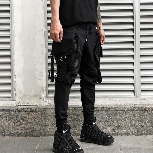 men's pants summer hip hop streetwear joggers sweatpants trousers fitness casual pockets elastic waist men harem wowa exf3, Black
men's pants summer hip hop streetwear joggers sweatpants trousers fitness casual pockets elastic waist men harem wowa exf3, Black