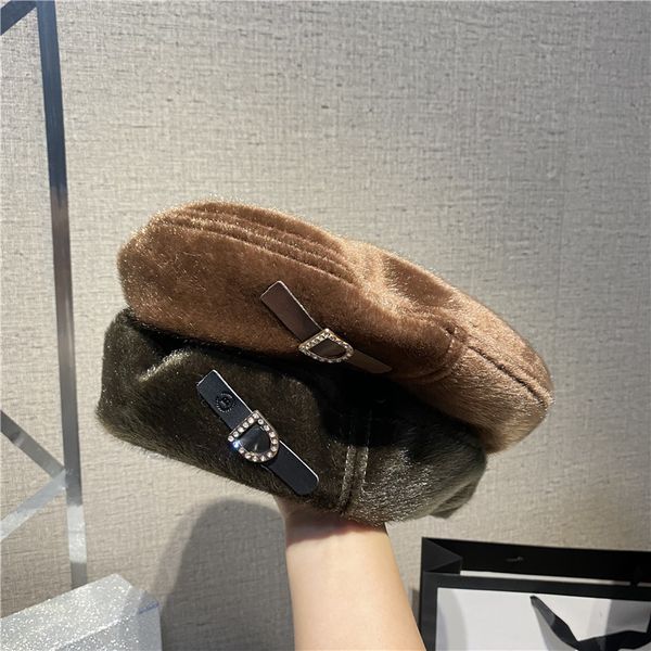 hat autumn female fashion d letter imitation mink beret korean casual warm octagonal hat leather straw, Blue;gray
hat autumn female fashion d letter imitation mink beret korean casual warm octagonal hat leather straw, Blue;gray
