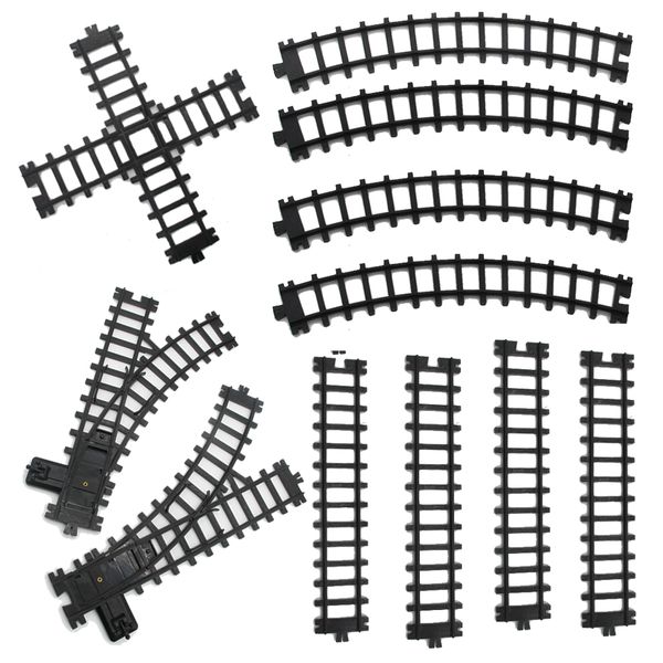 rail track expansion pack for railway king classical train city trains flexible tracks straight curved rails building block toys
rail track expansion pack for railway king classical train city trains flexible tracks straight curved rails building block toys