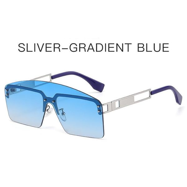 sunglasses oversized punk goggles women men vintage metal rimless fashion sun glasses shades eyewear uv400, White;black
sunglasses oversized punk goggles women men vintage metal rimless fashion sun glasses shades eyewear uv400, White;black