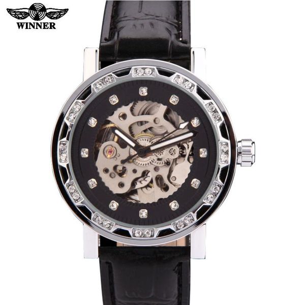 watches men women winner dress skeleton automatic mechanical wristwatches leather strap relogio masculino, Slivery;brown
watches men women winner dress skeleton automatic mechanical wristwatches leather strap relogio masculino, Slivery;brown