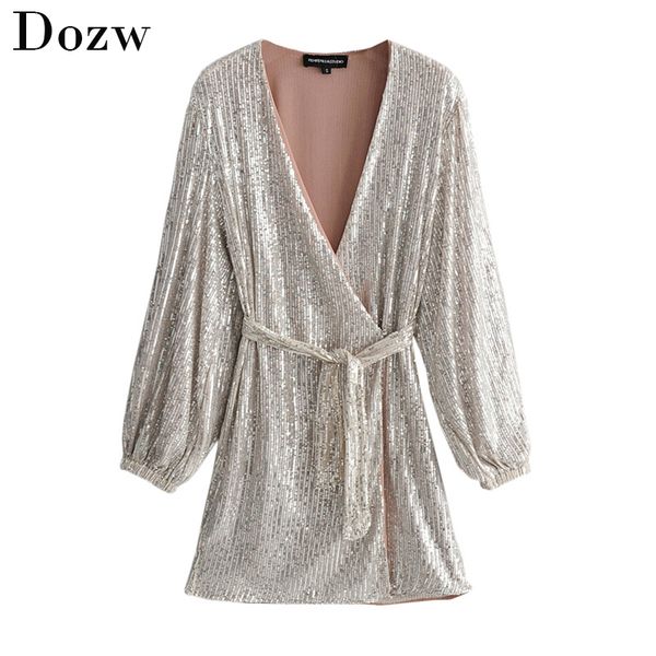 women sequin party dress fashion deep v-neck club bodycon dress elegant lantern long sleeve mini dress vestidos de fiesta 210414, Black;gray
women sequin party dress fashion deep v-neck club bodycon dress elegant lantern long sleeve mini dress vestidos de fiesta 210414, Black;gray