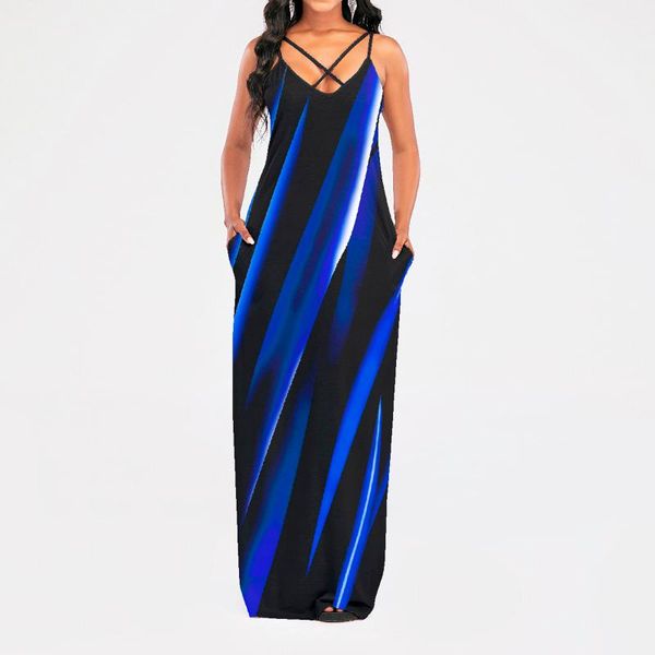 casual dresses women print sleeveless v-neck sling pockets camisole long dress summer boho beach loose plus size, Black;gray
casual dresses women print sleeveless v-neck sling pockets camisole long dress summer boho beach loose plus size, Black;gray