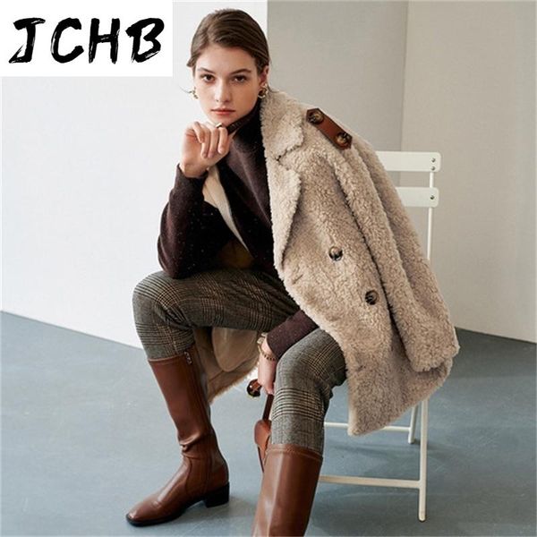 women's winter jacket women real 100% wool jackets woman sheep fur coats female long coat mujeres abrigos tn1404 & blends, Black
women's winter jacket women real 100% wool jackets woman sheep fur coats female long coat mujeres abrigos tn1404 & blends, Black