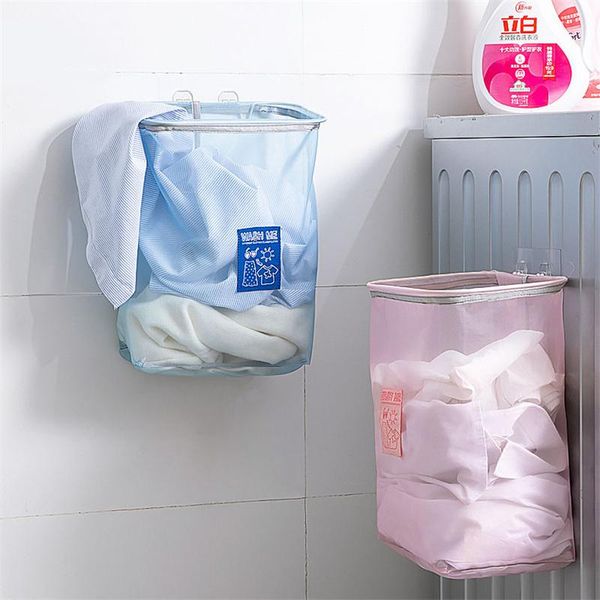 laundry bags hanging hamper wall mounted mesh basket folding bag dirty clothes organizer bathroom clothing storage bucket
laundry bags hanging hamper wall mounted mesh basket folding bag dirty clothes organizer bathroom clothing storage bucket